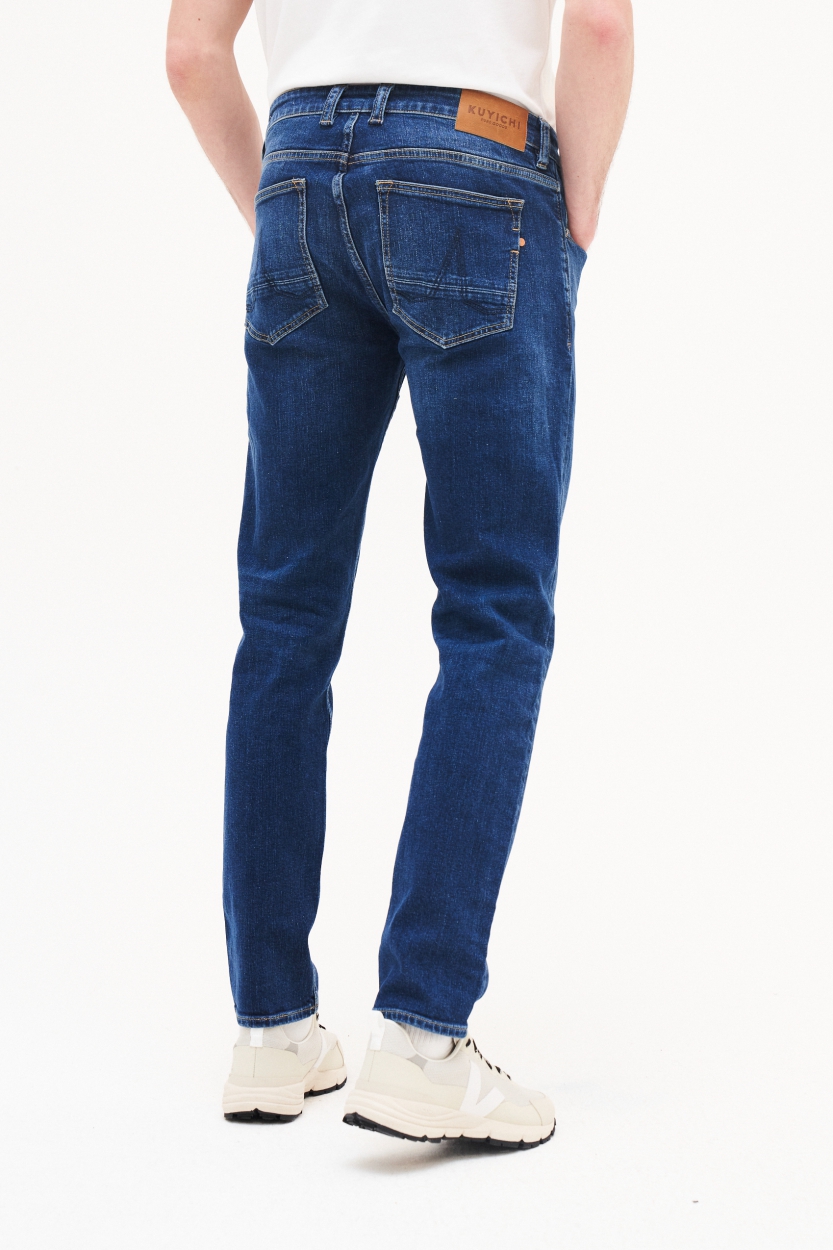 Jeans Jamie - Dark Blue - coton biologique - Kuyichi 05