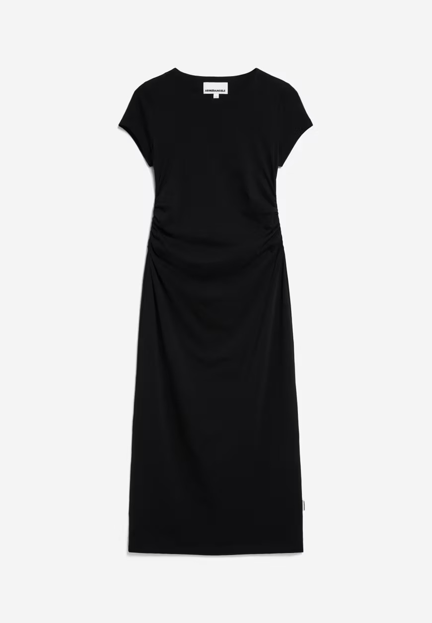 Robe Adaaja - noir - ecovero et polyamide recyclée - Armed Angels 06