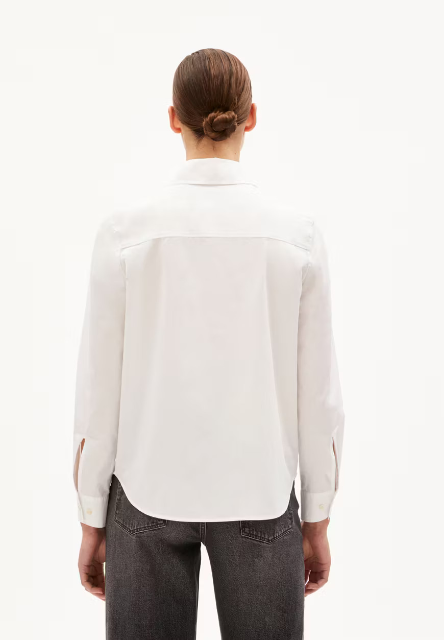 Chemisier Louilaa-white - coton biologique - Armed Angels 02