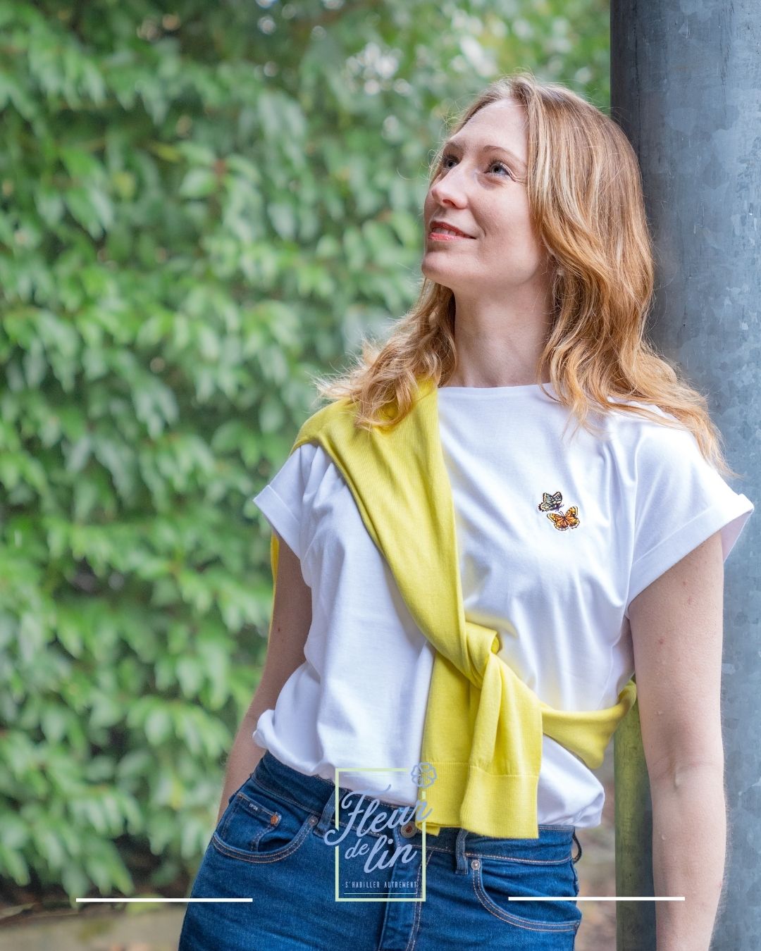 T-shirt Flying butterflies - Dedicated