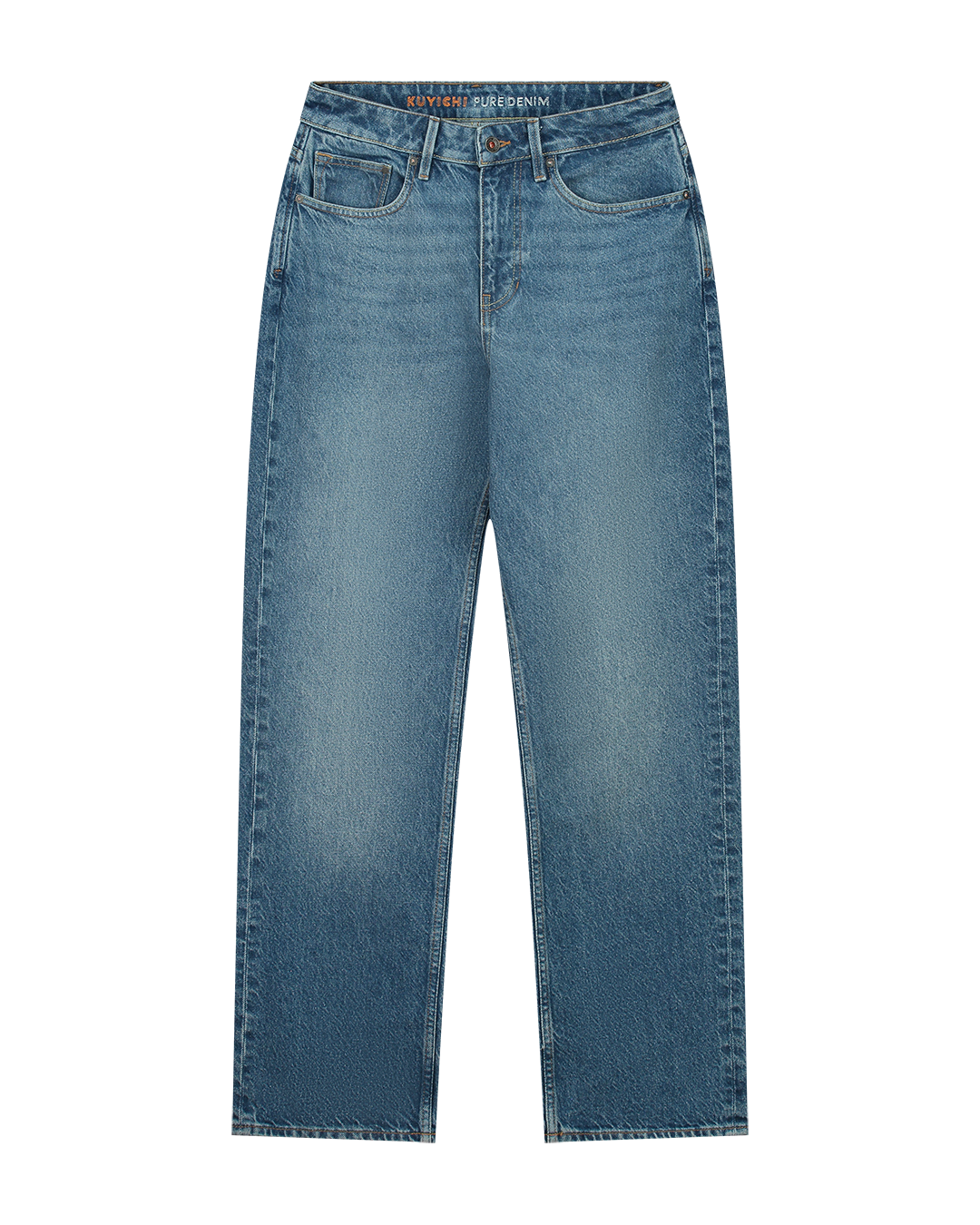 Jeans Izabella - old blue - denim recycle - Kuyichi 07