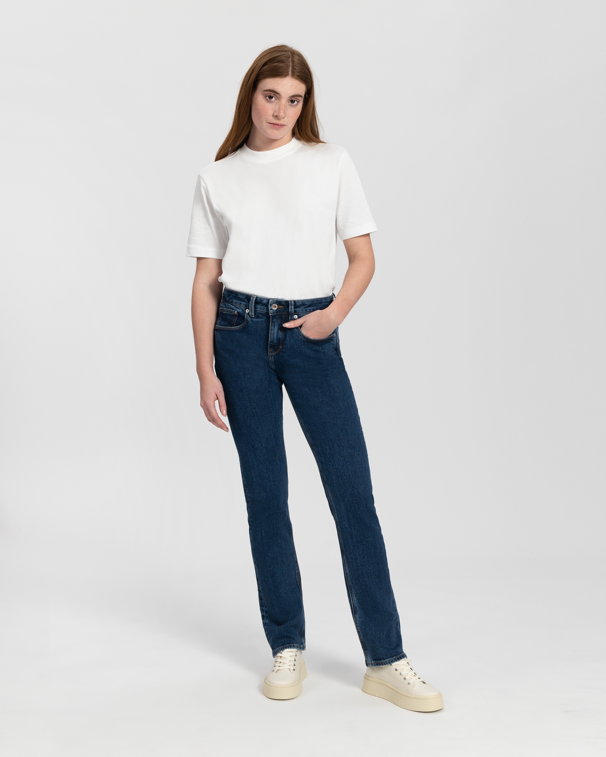 Jeans Sara - straight - Forever - coton biologique et coton recyclé - Kuyichi 01