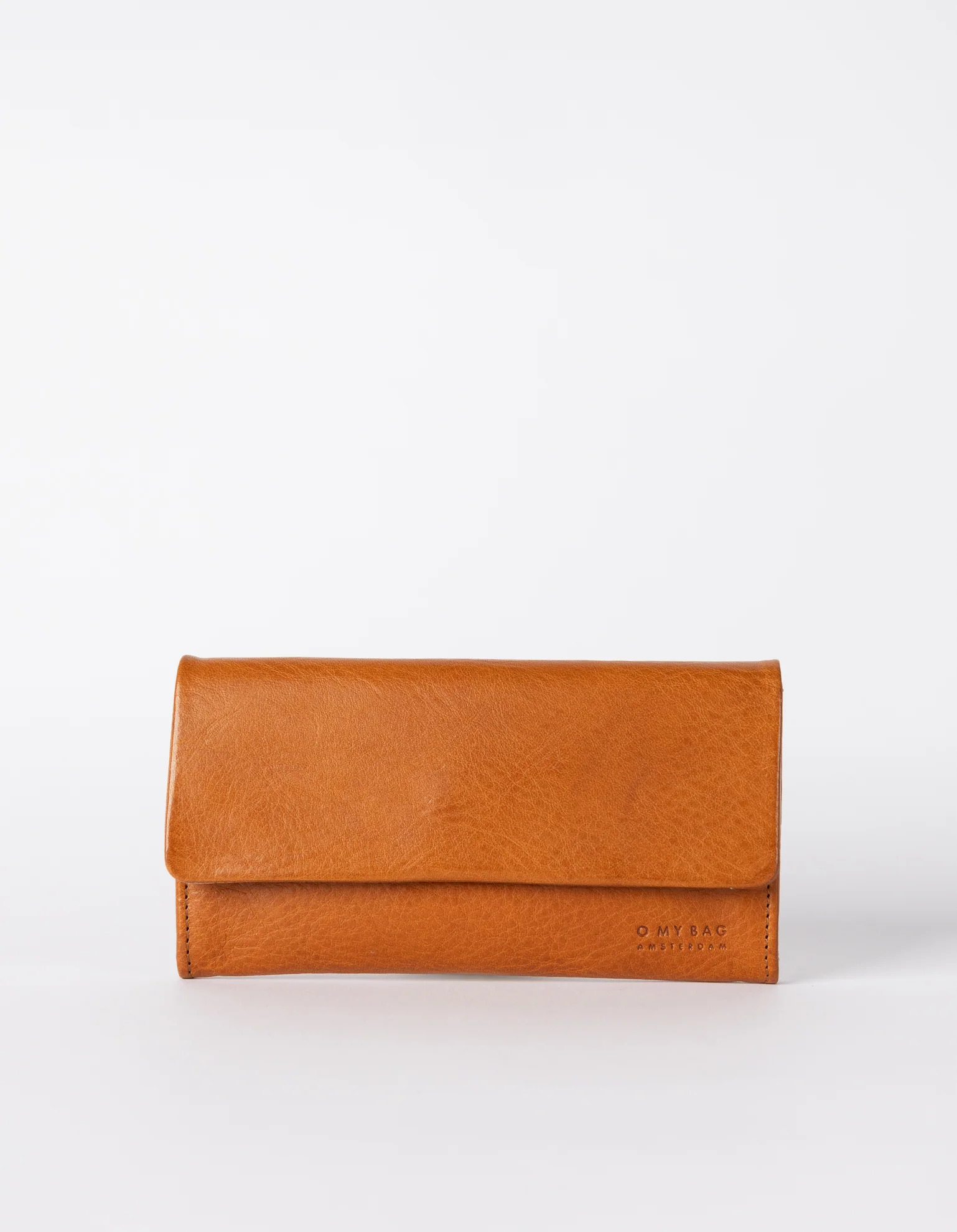 Portefeuille Pau - cognac - stromboli leather - O My Bag 01