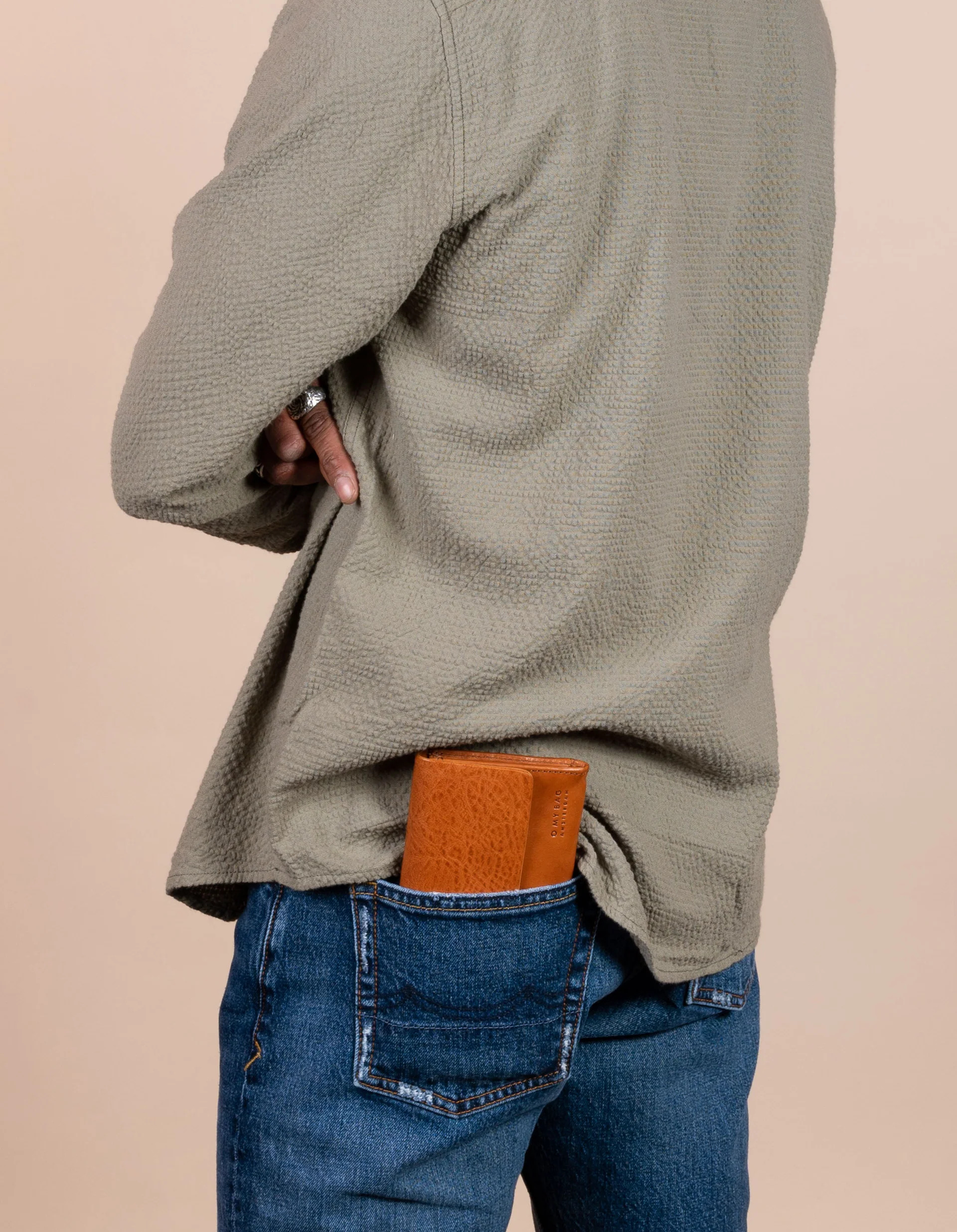 Portefeuille Pau - cognac - stromboli leather - O My Bag 06