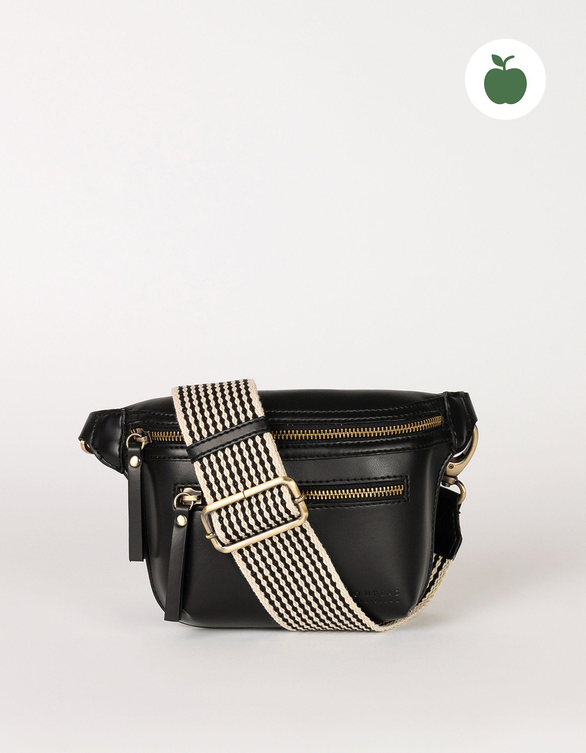 Sac Beck - noir - uppeal - cuir de pommes - O My Bag 03