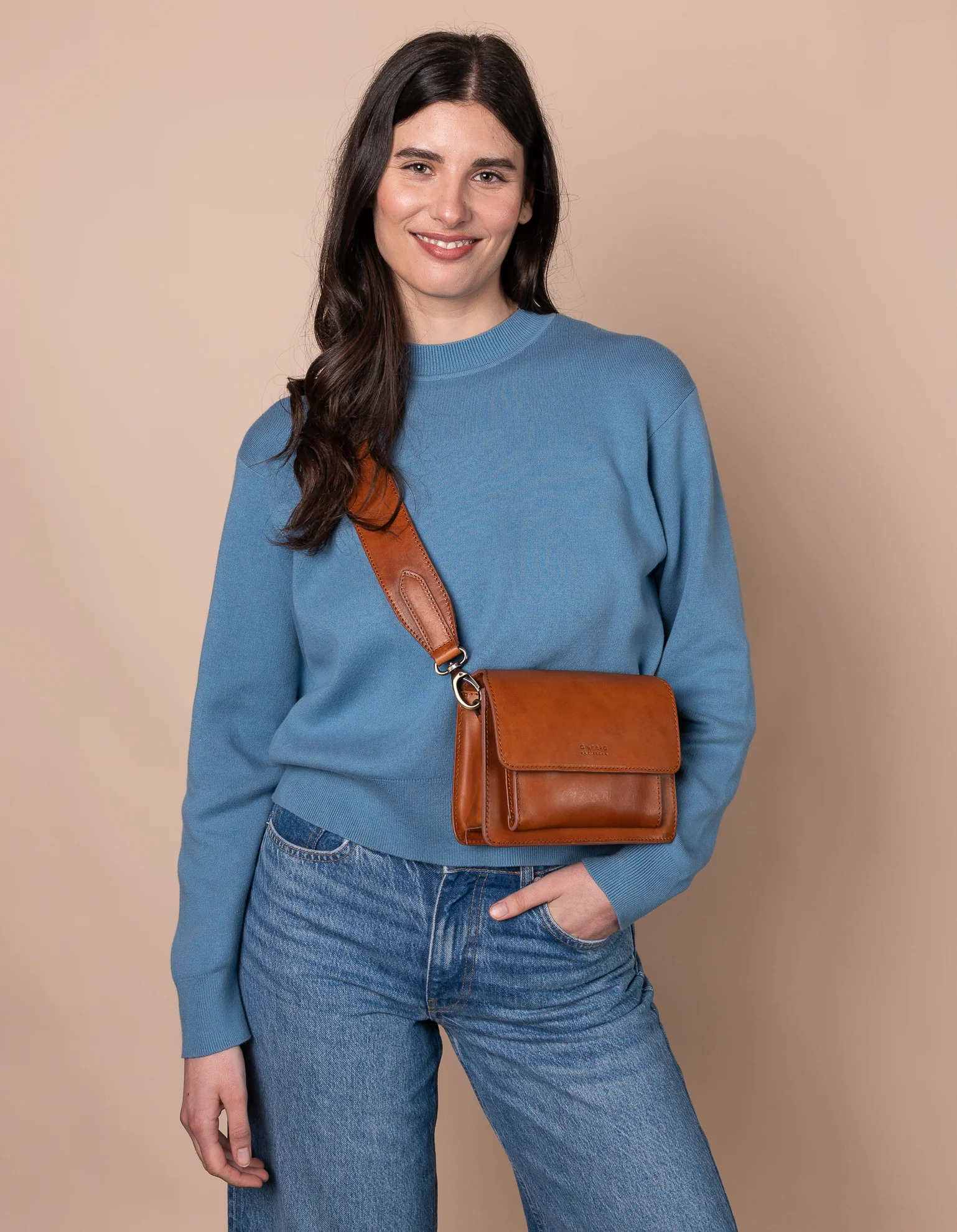 Sac Harper-Mini-Cognac-Classic-Leather-O My Bag 07