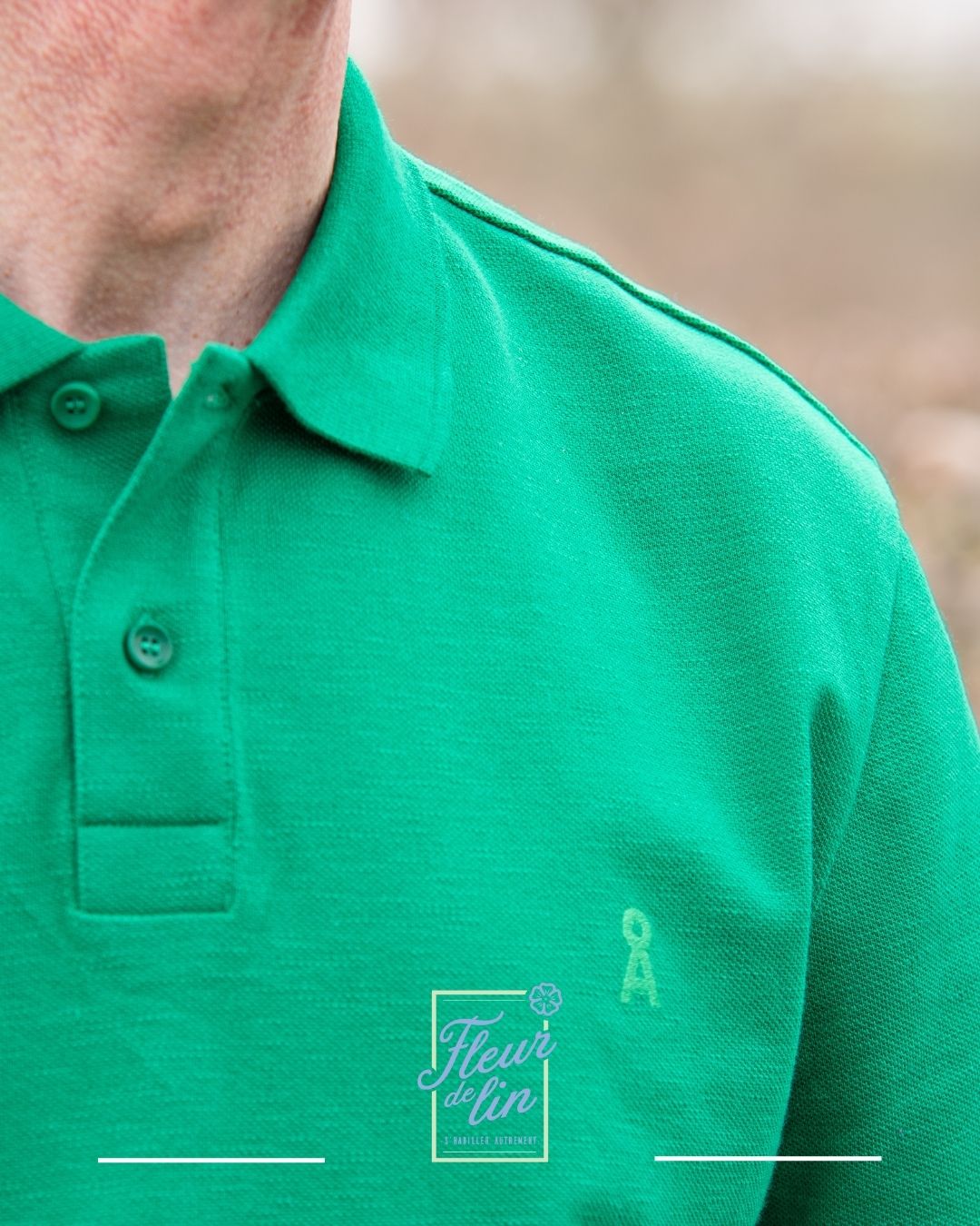 2. Polo Fibraa vert AA