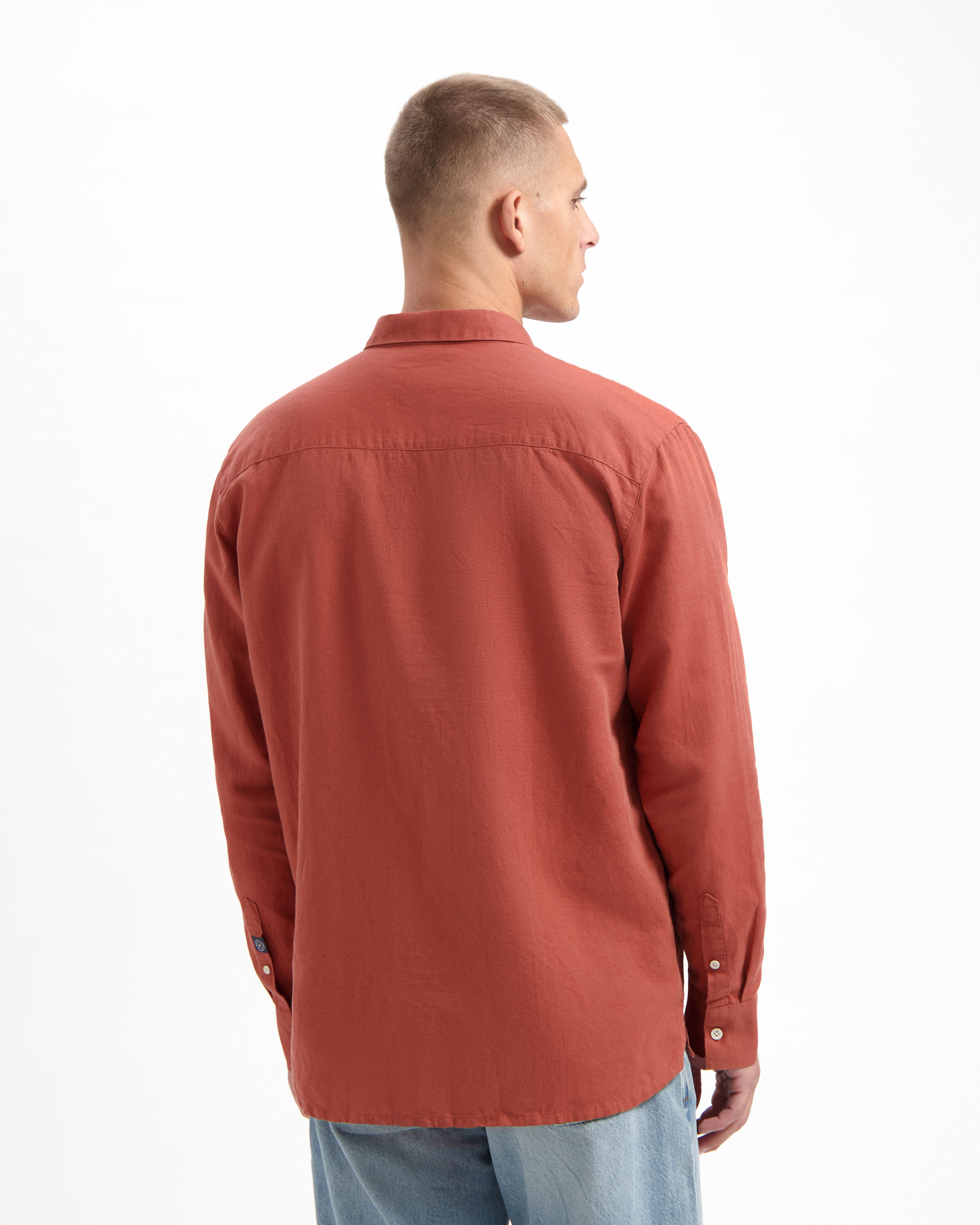 Chemise-Milan-Terracotta-coton-biologique-lin-Kuyichi03