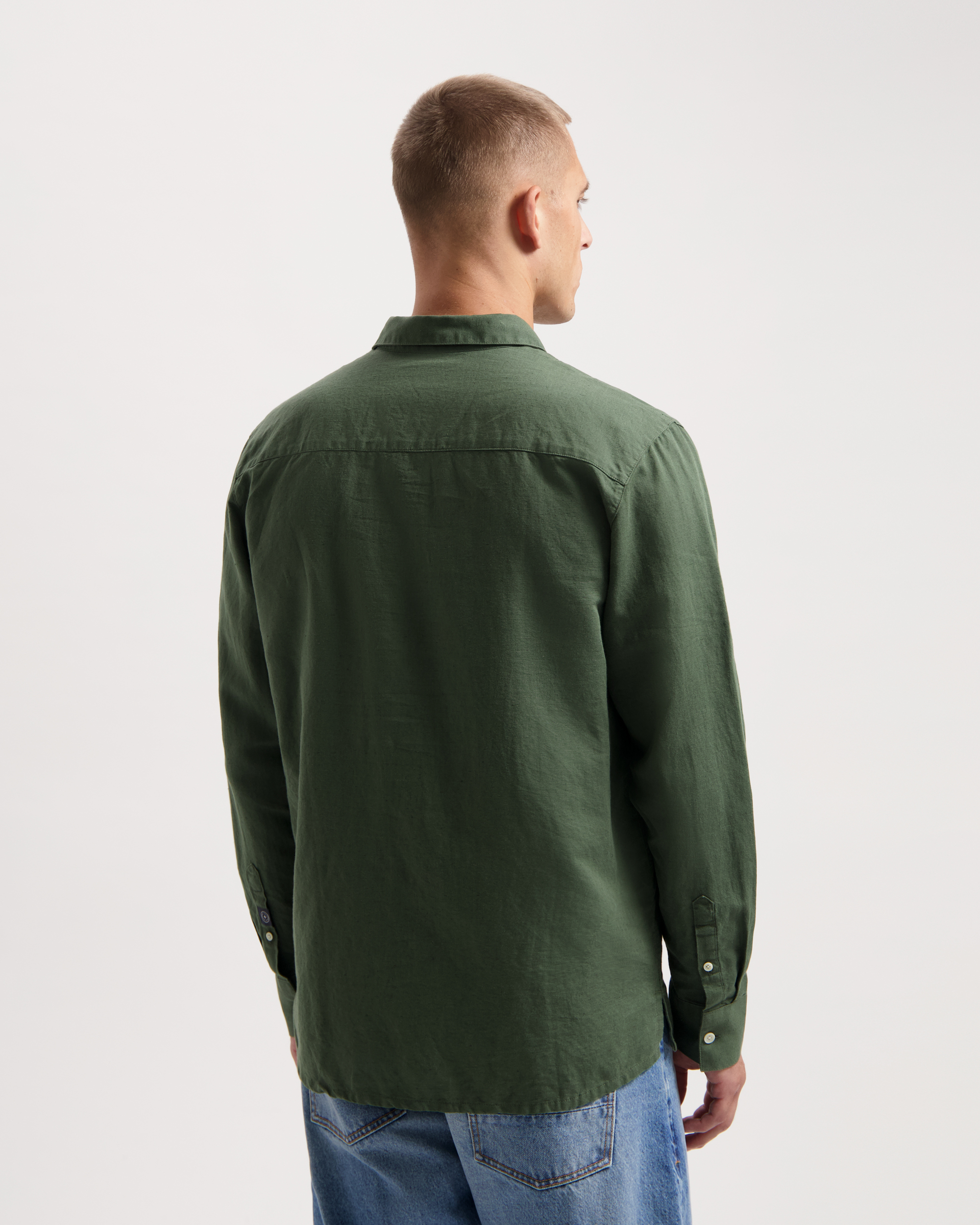 Chemise-Milan-moss-green-coton-biologique-lin-Kuyichi03