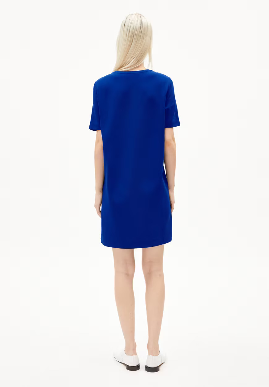 Robe Maariliana - lapis blue - Ecovero et polyamide recyclée - Armed Angels 02