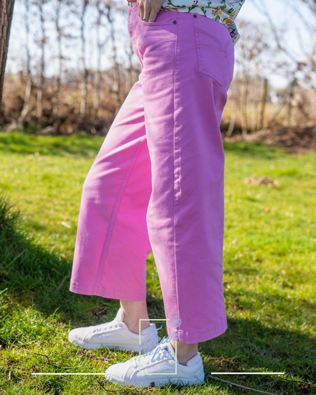 Pantalon High Waist Culotte - Blutsgeschwister