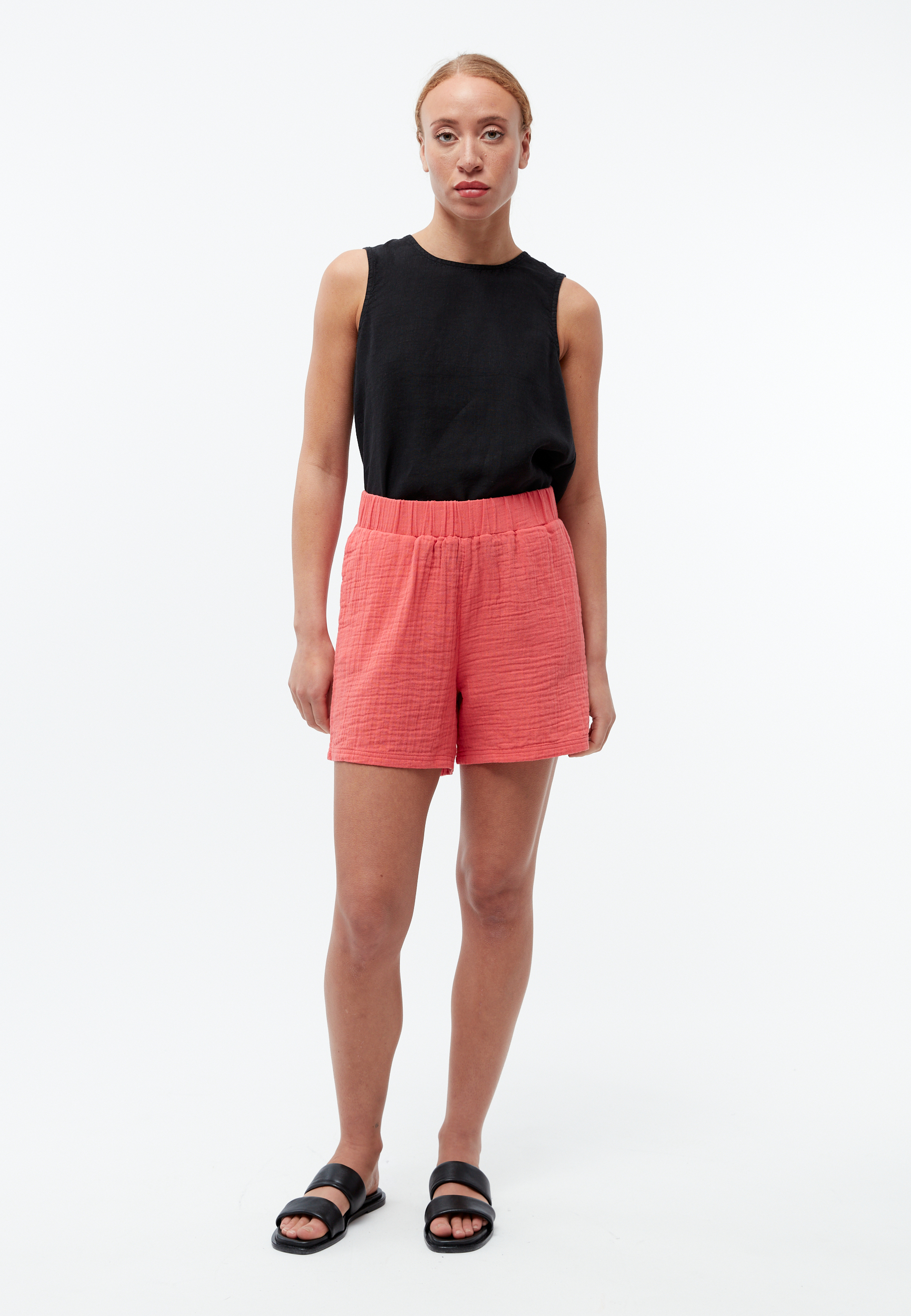 Short-Clementine-Sunset-Coral-coton-biologique-Givn05
