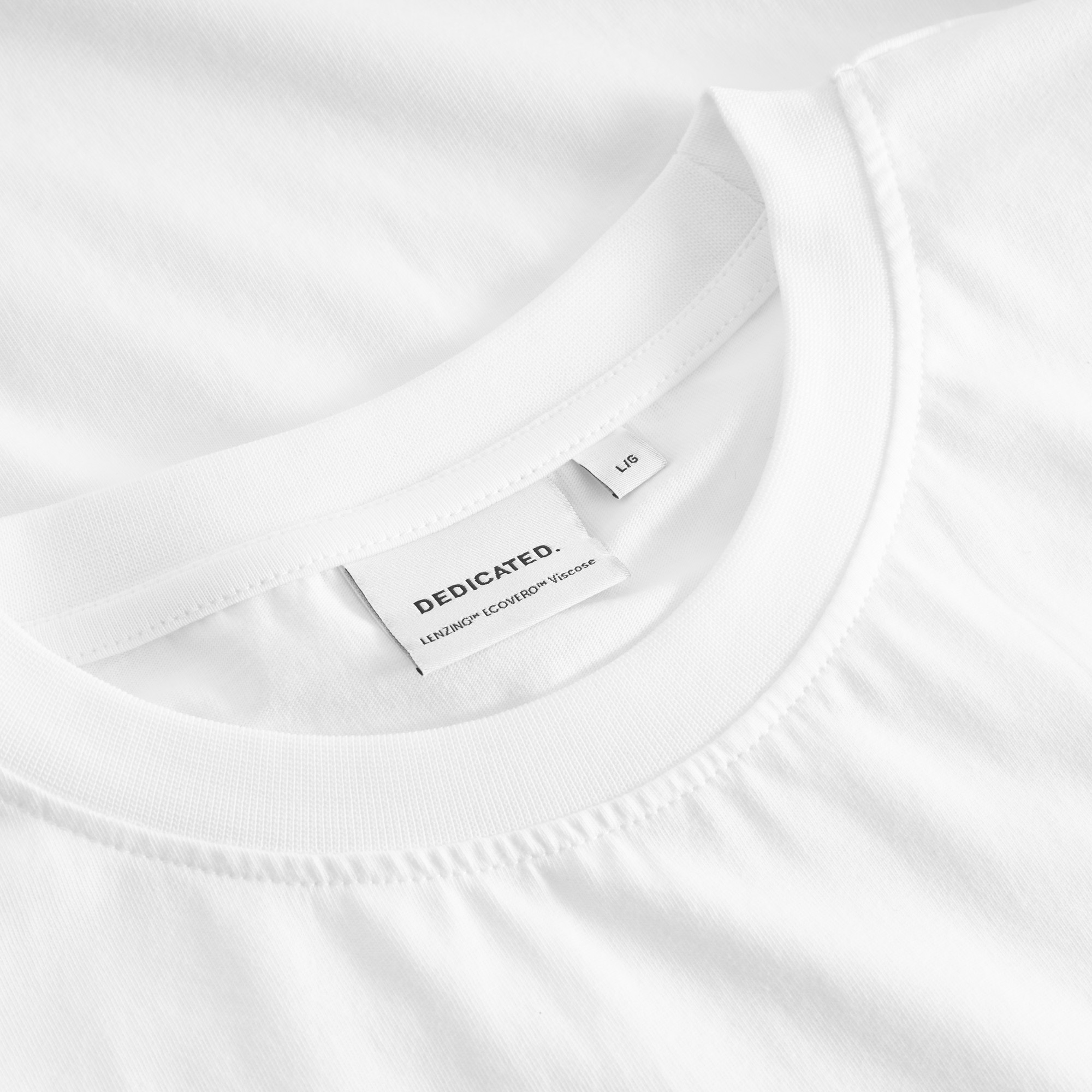 T-shirt Stockholm Paper Cut Bike White - coton biologique - Dedicated 04