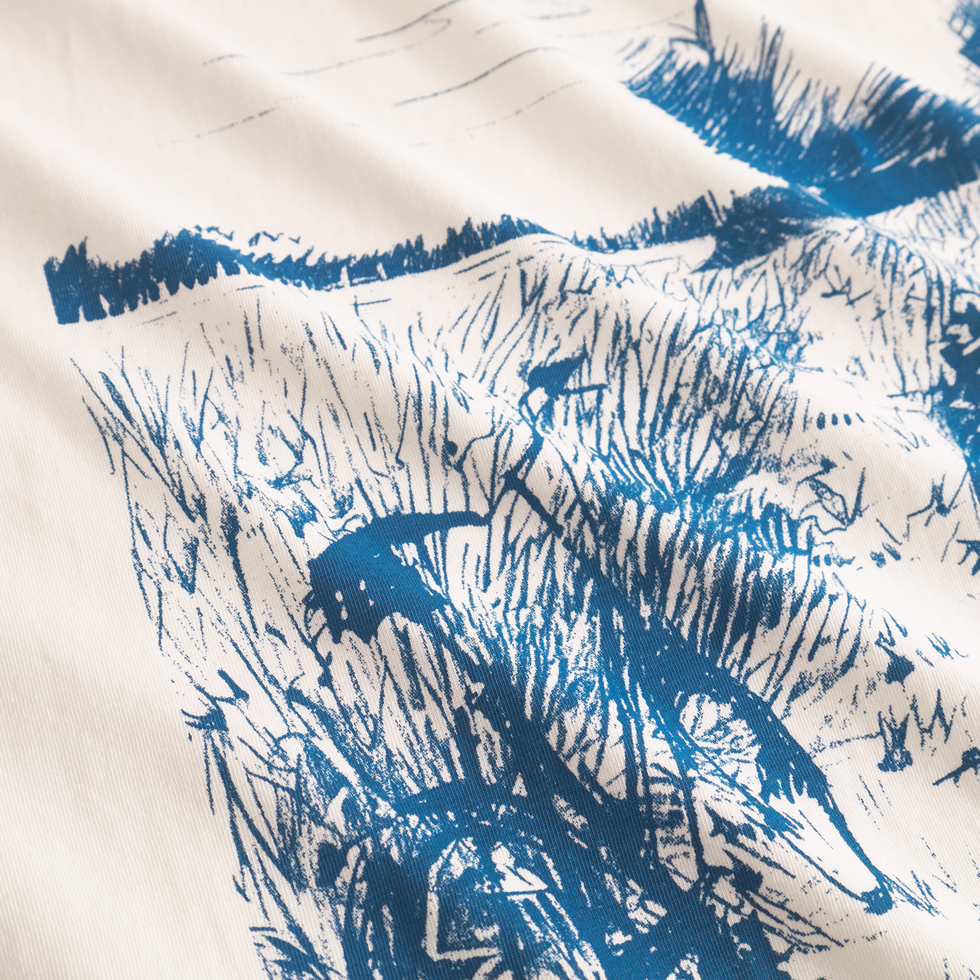 T-shirt Stockholm Summer Bikes Off-White - coton biologique - Dedicated 02