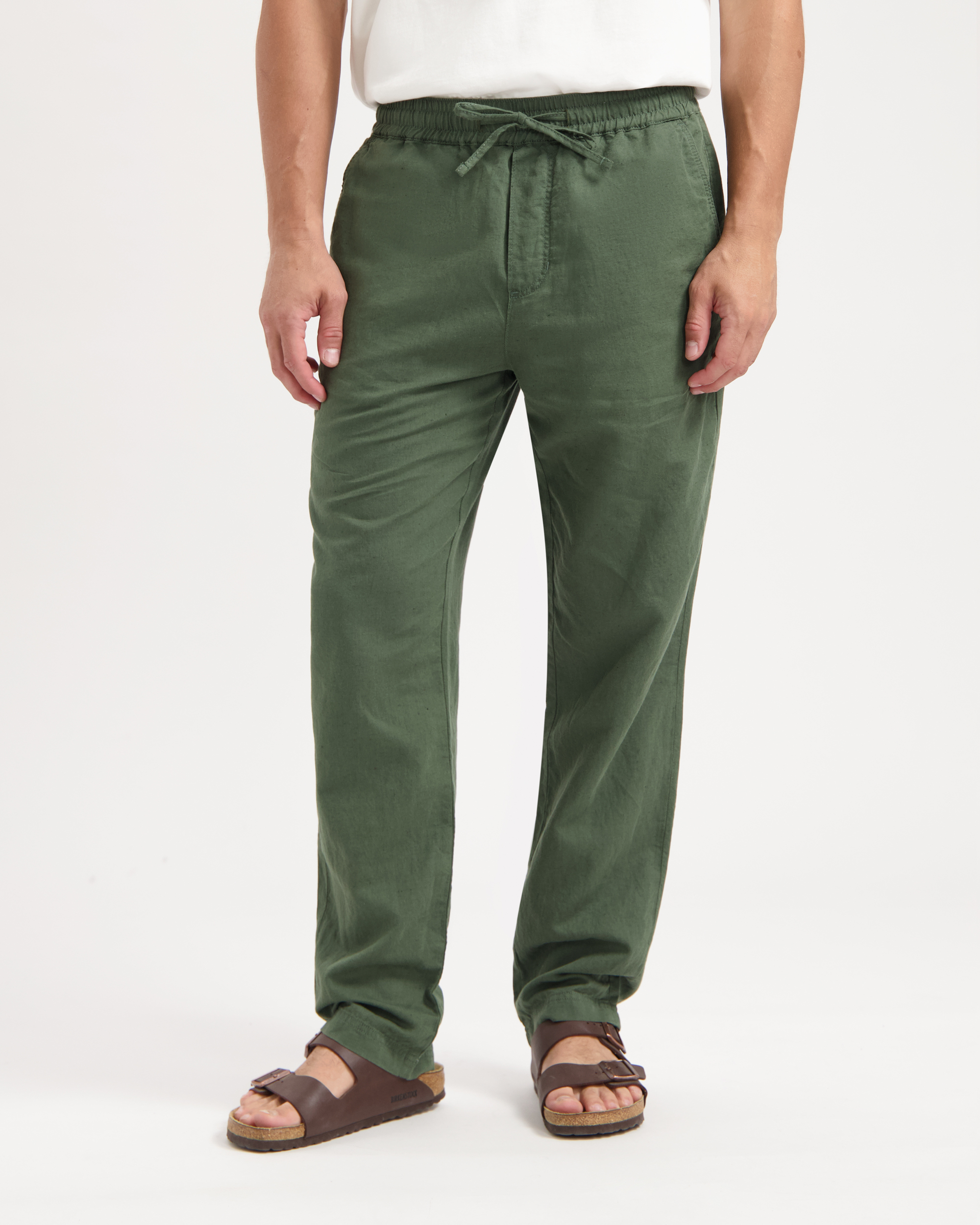 Pantalon-Tyler-Moss-Green-coton-biologique-lin-Kuyichi01