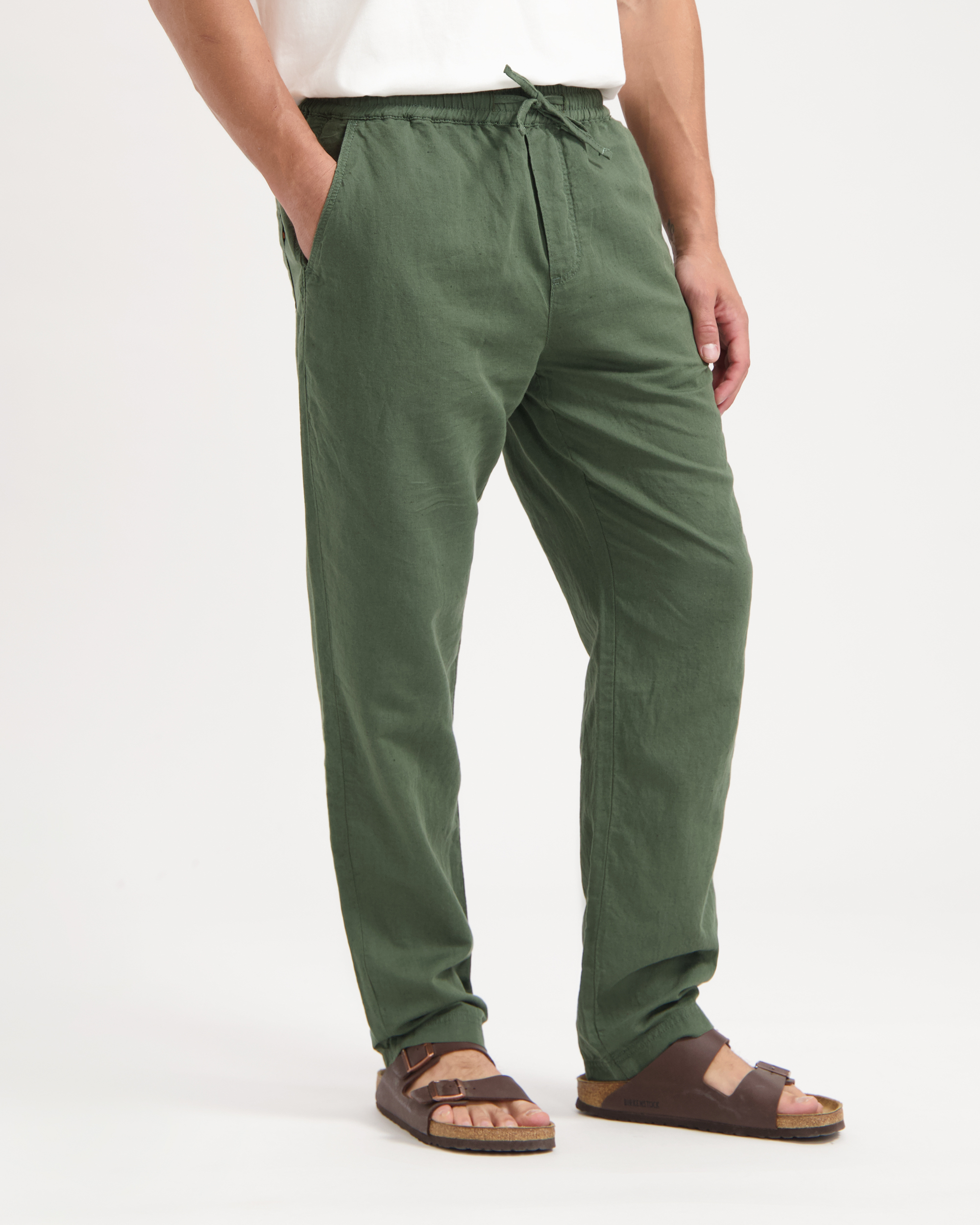 Pantalon-Tyler-Moss-Green-coton-biologique-lin-Kuyichi05