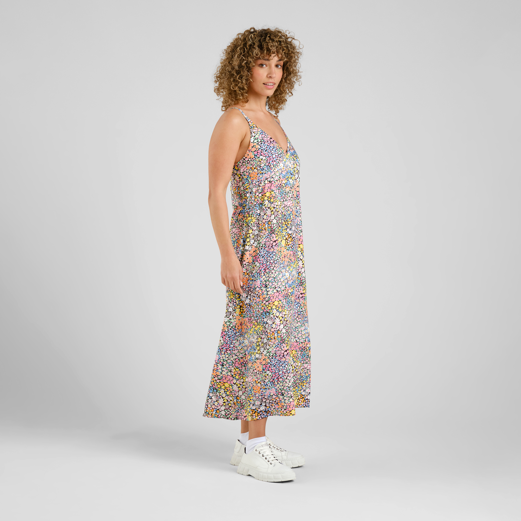 Dress Svanhalla Meadow Flowers Multi Color - tencel - Dedicated 03