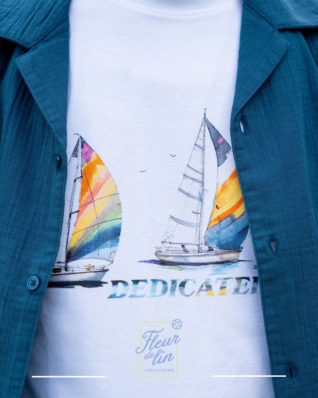 T-shirt Sailing Boat - Dedicated
