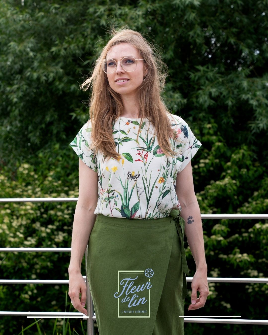 T-shirt Flower Field - Dedicated