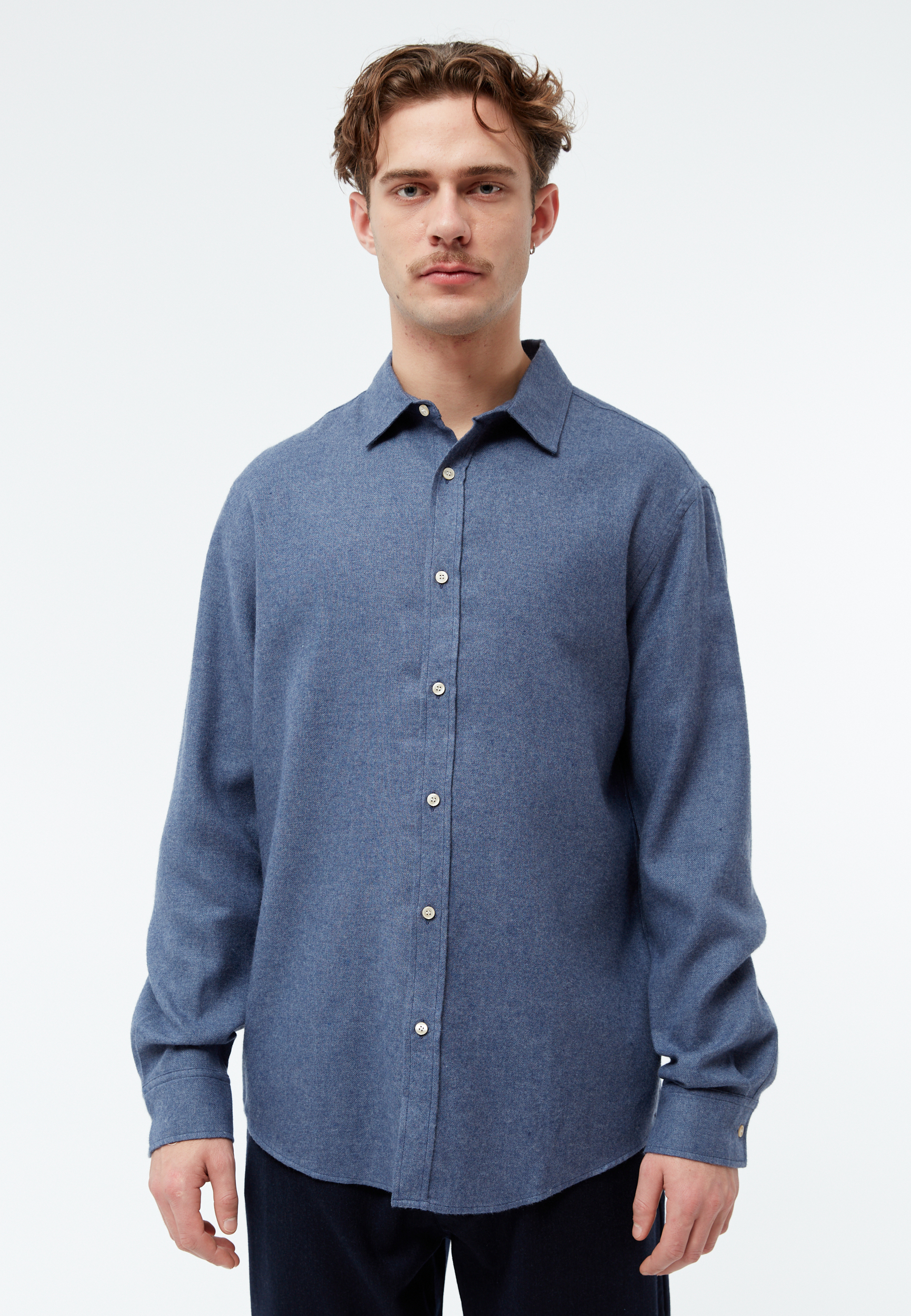 Chemise-John-yale-blue-tencel-coton-biologique-Givn01