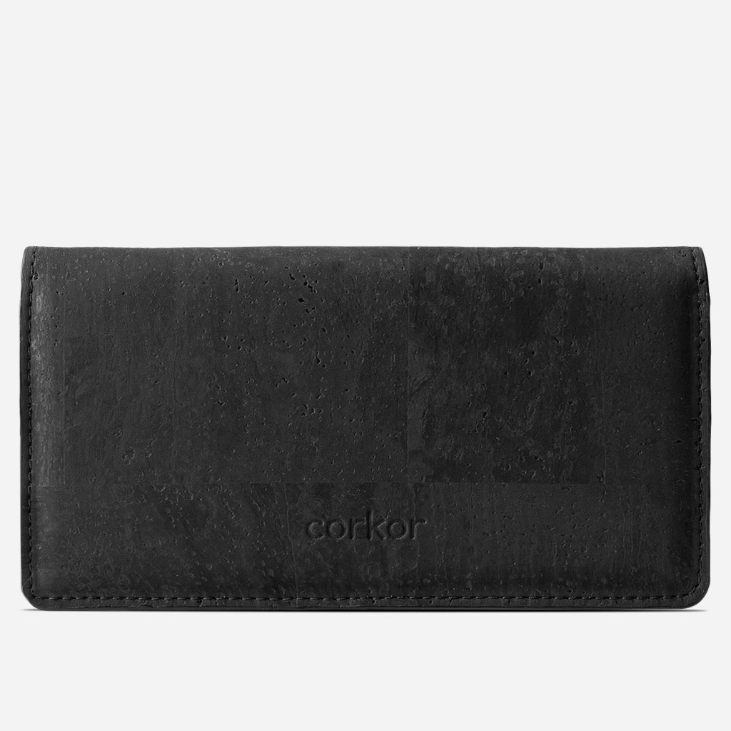 slim-women-wallet-cork-black-front