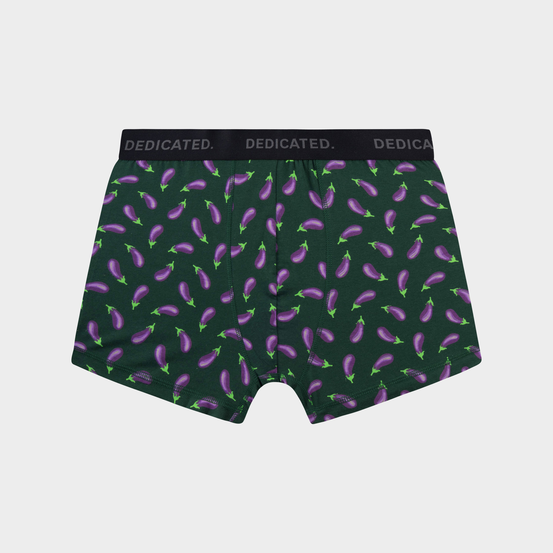 Boxer-Aubergine-Dark-Green-coton-biologique-Dedicated01