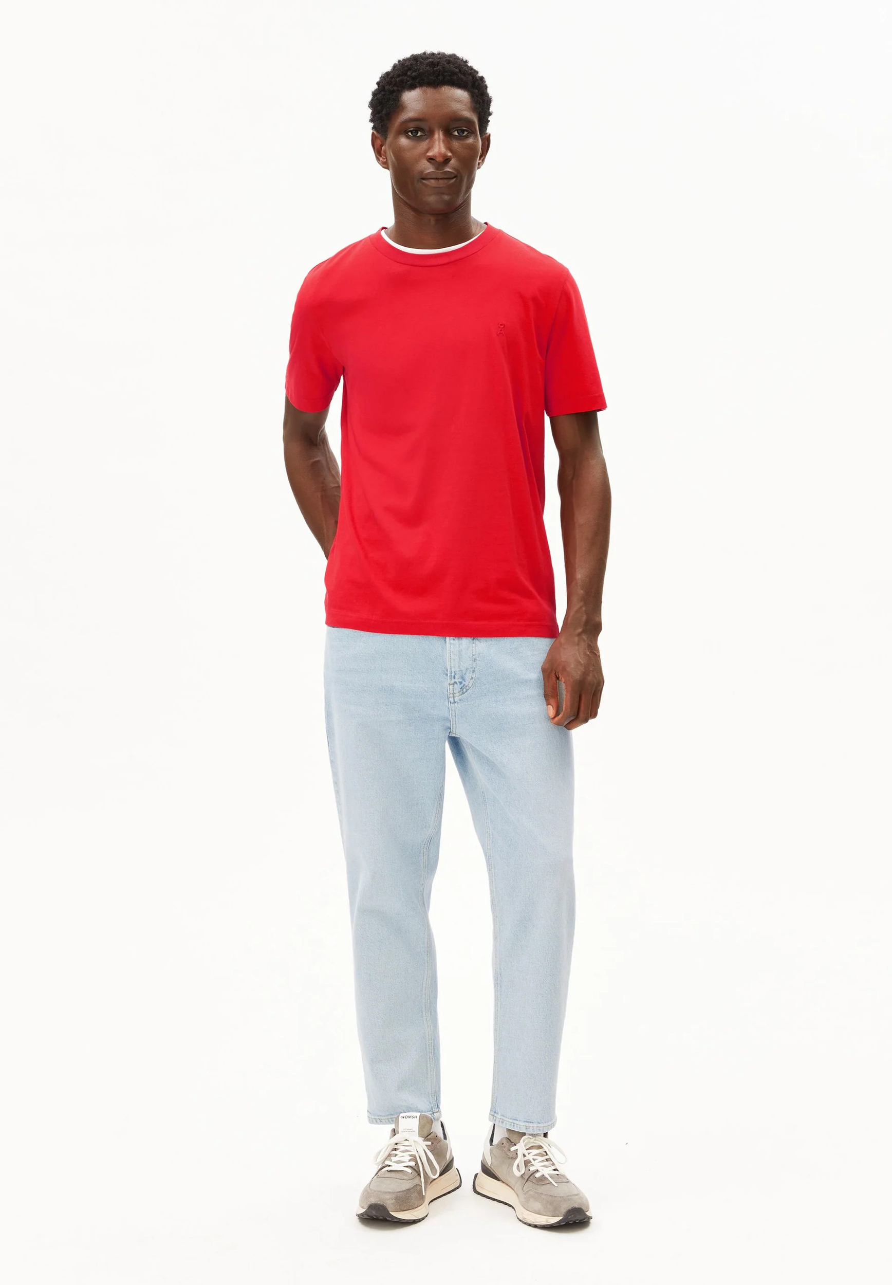T-shirt-Jaames-mars-red-coton-biologique-Armed-angels05
