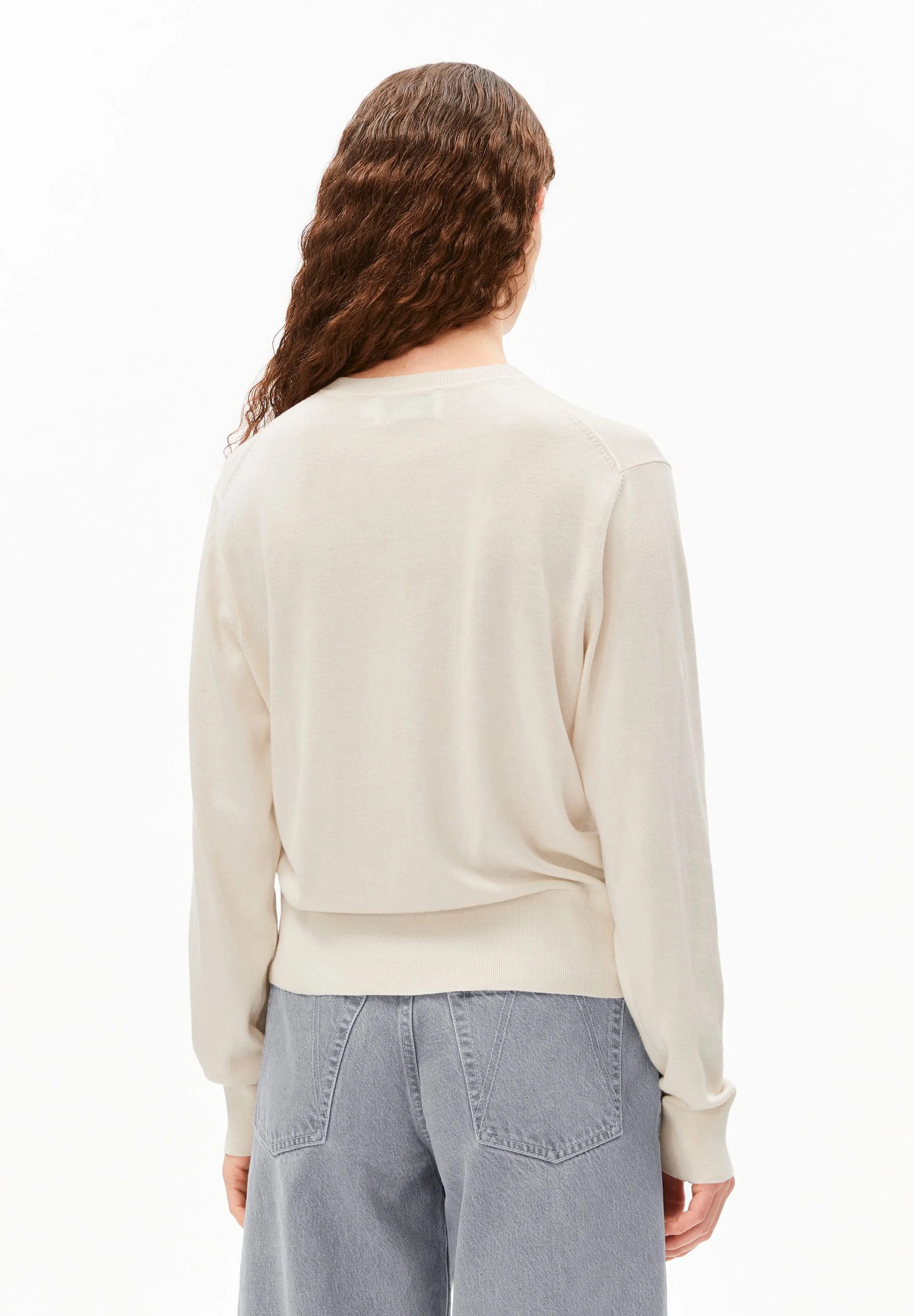 Cardigan-fine-knit-oatmilk-coton-biologique-tencel-Armed-angels02