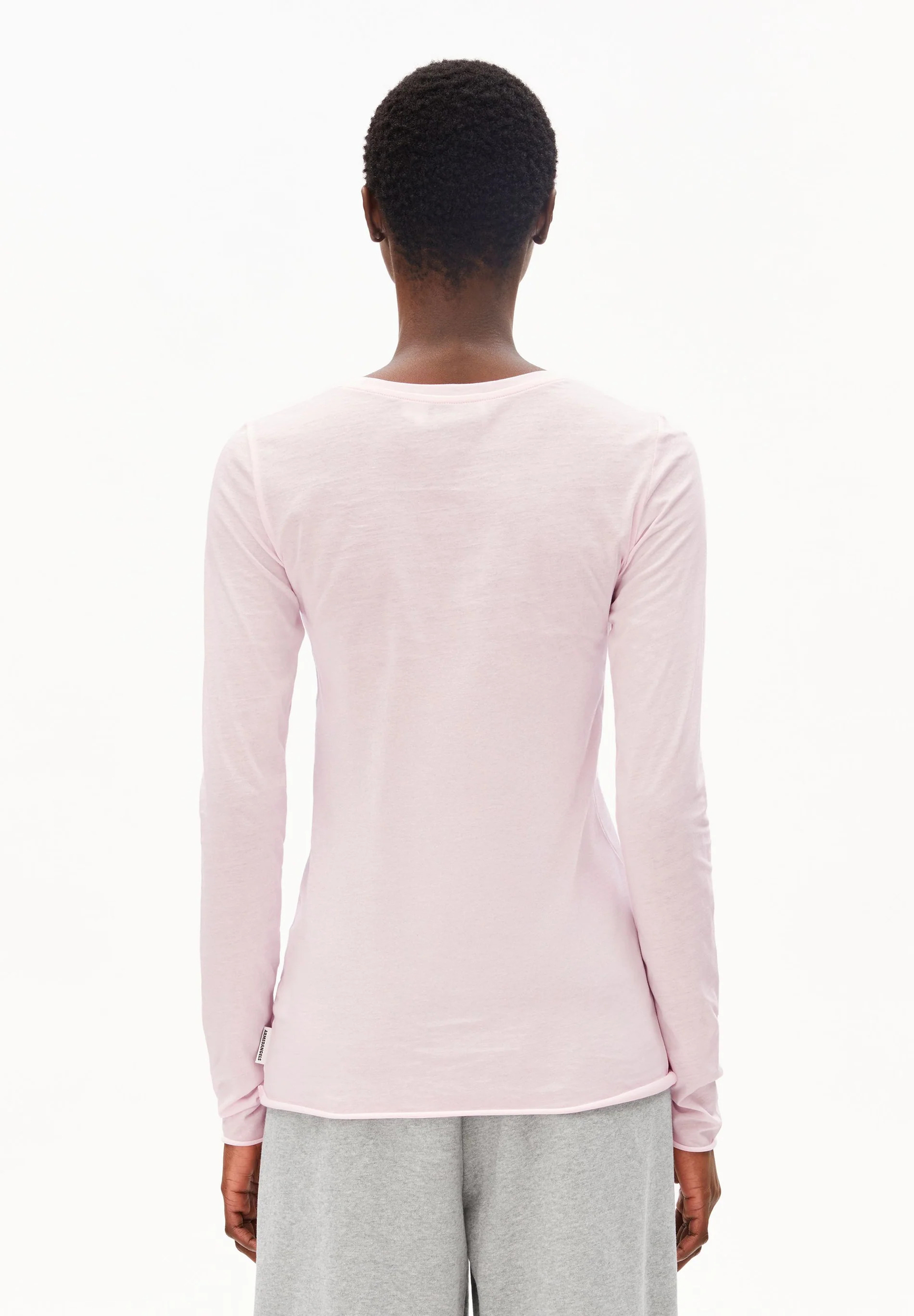 T-shirt-Einiaara-pink-mist-coton-biologique-Armed-angels02