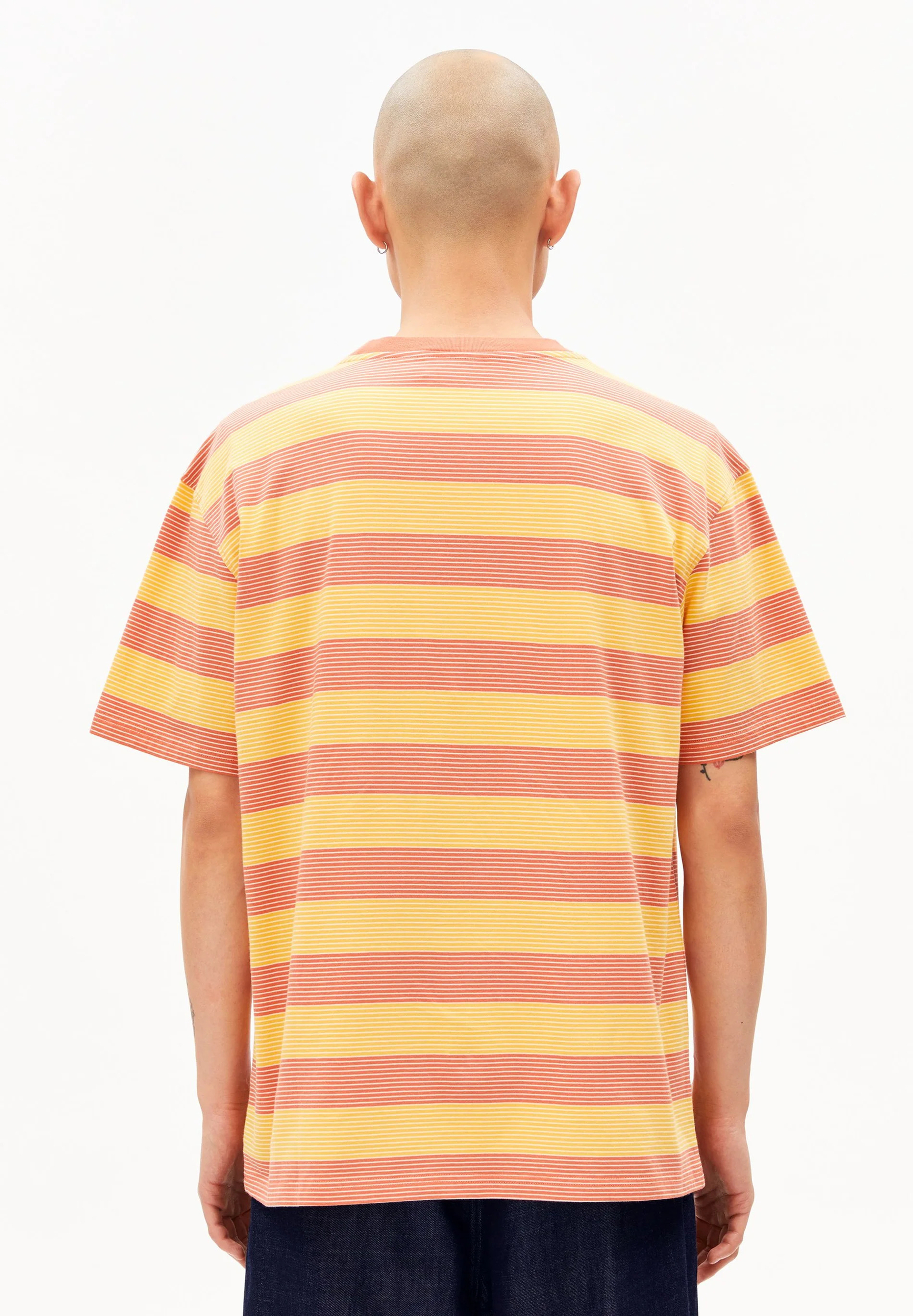 T-shirt-Maarkos-sunflower-tabasco-red-coton-biologique-Armed-angels02