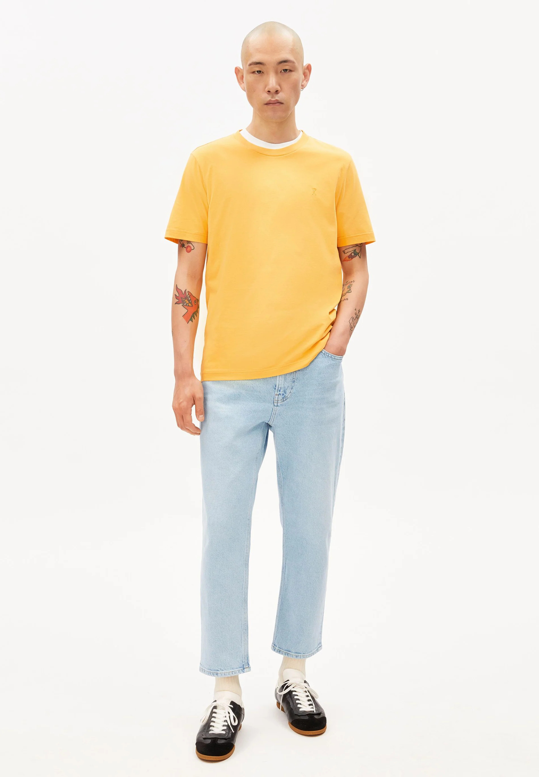 T-shirt-Jaames-sunflower-coton-biologique-Armed-angels05