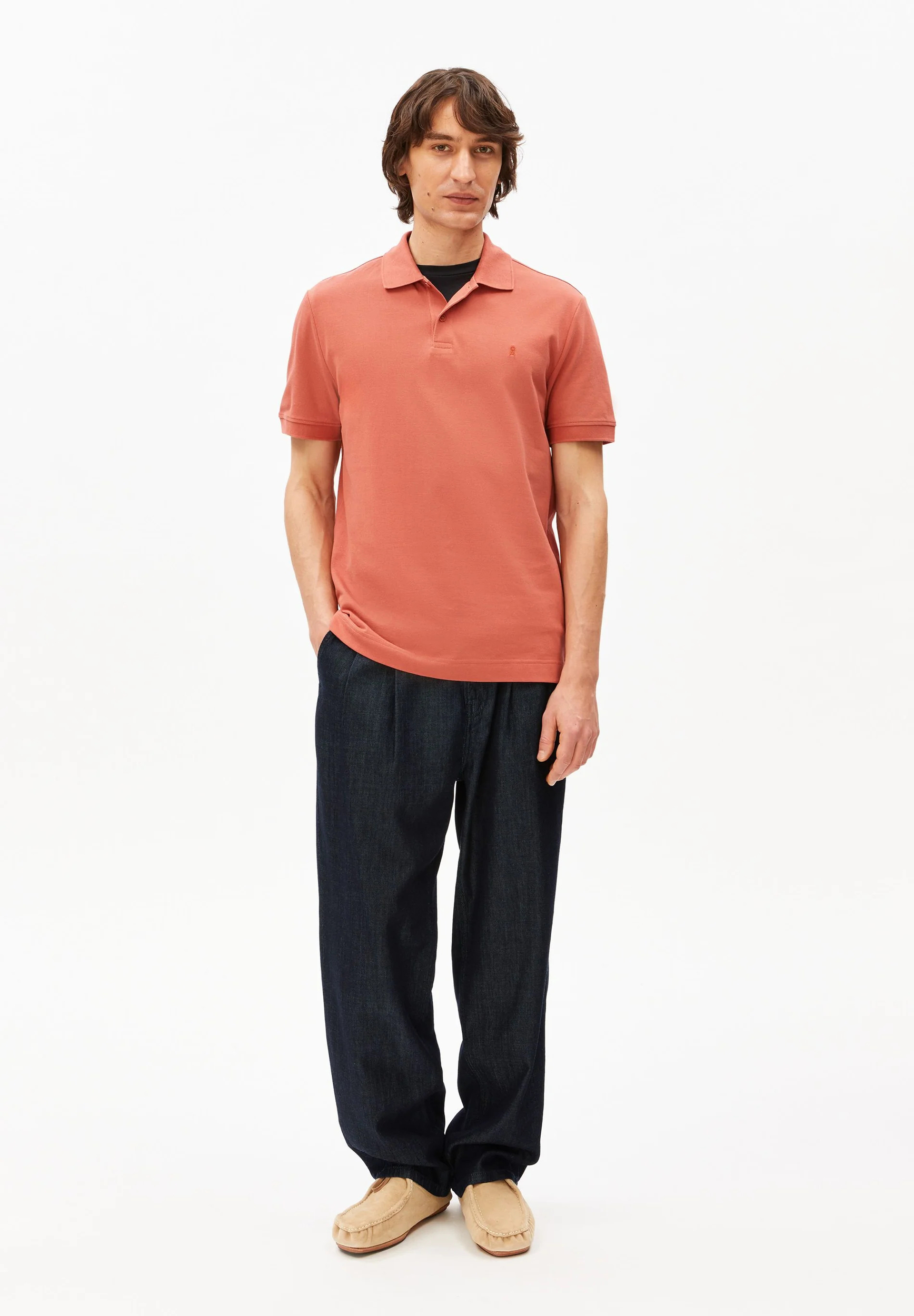 Polo-Maario-tabasco-red-coton-biologique-Armed-angels05