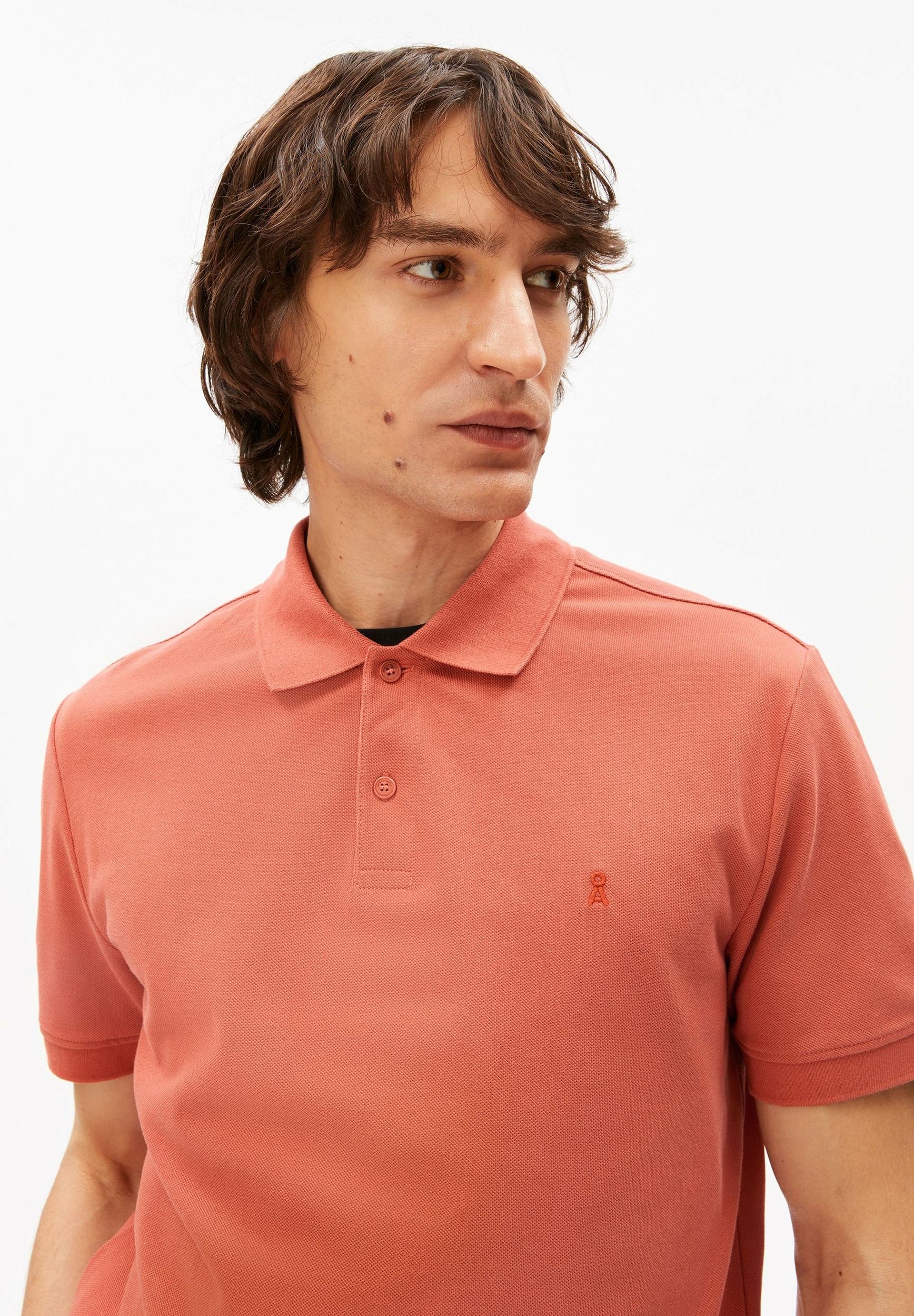 Polo-Maario-tabasco-red-coton-biologique-Armed-angels03