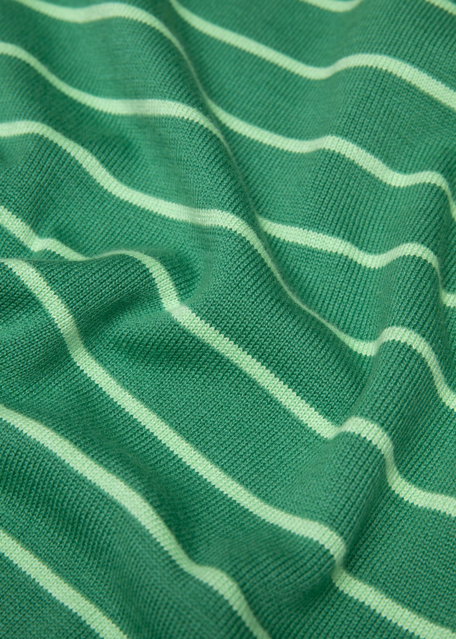 Pull-pretty-preppy-green-picnic-parade-stripe-coton-biologique-Blutsgeschwister02