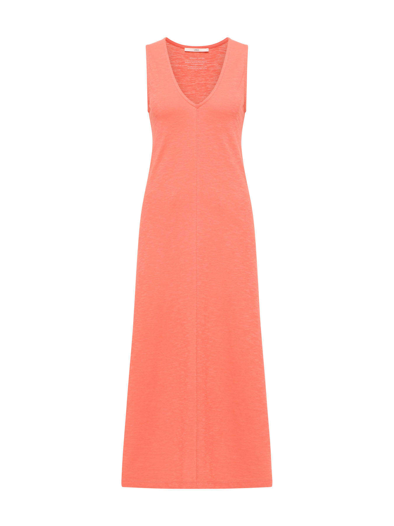Robe-Armelle-Maxikleid-peach-coton-biologique-Lanius06