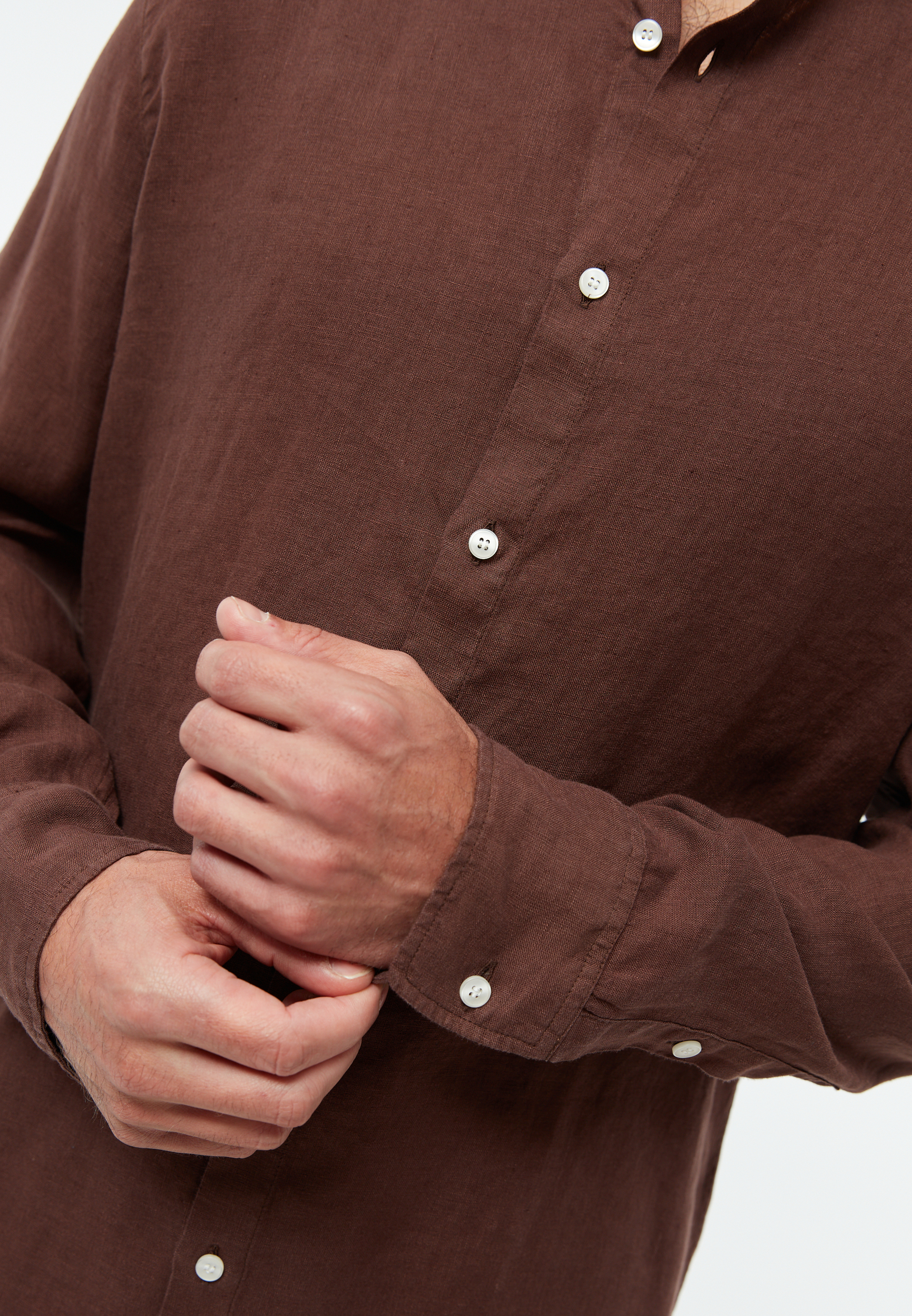 Chemise-Wes-chocolate-brown-lin-Givn03
