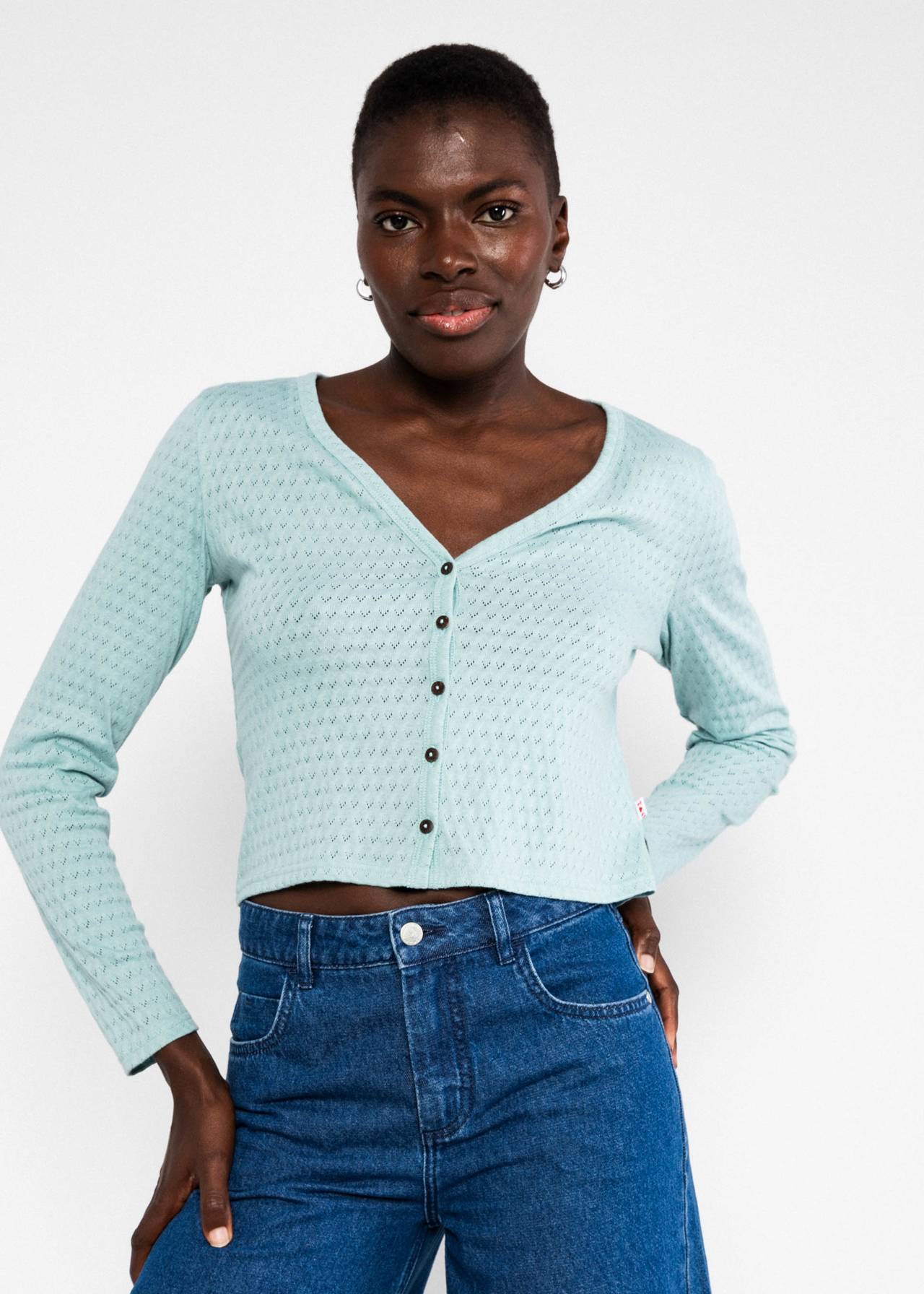 Cardigan-filigree-cardymagic-cat-s-paw-petrol-coton-biologique-Blutsgeschwister01