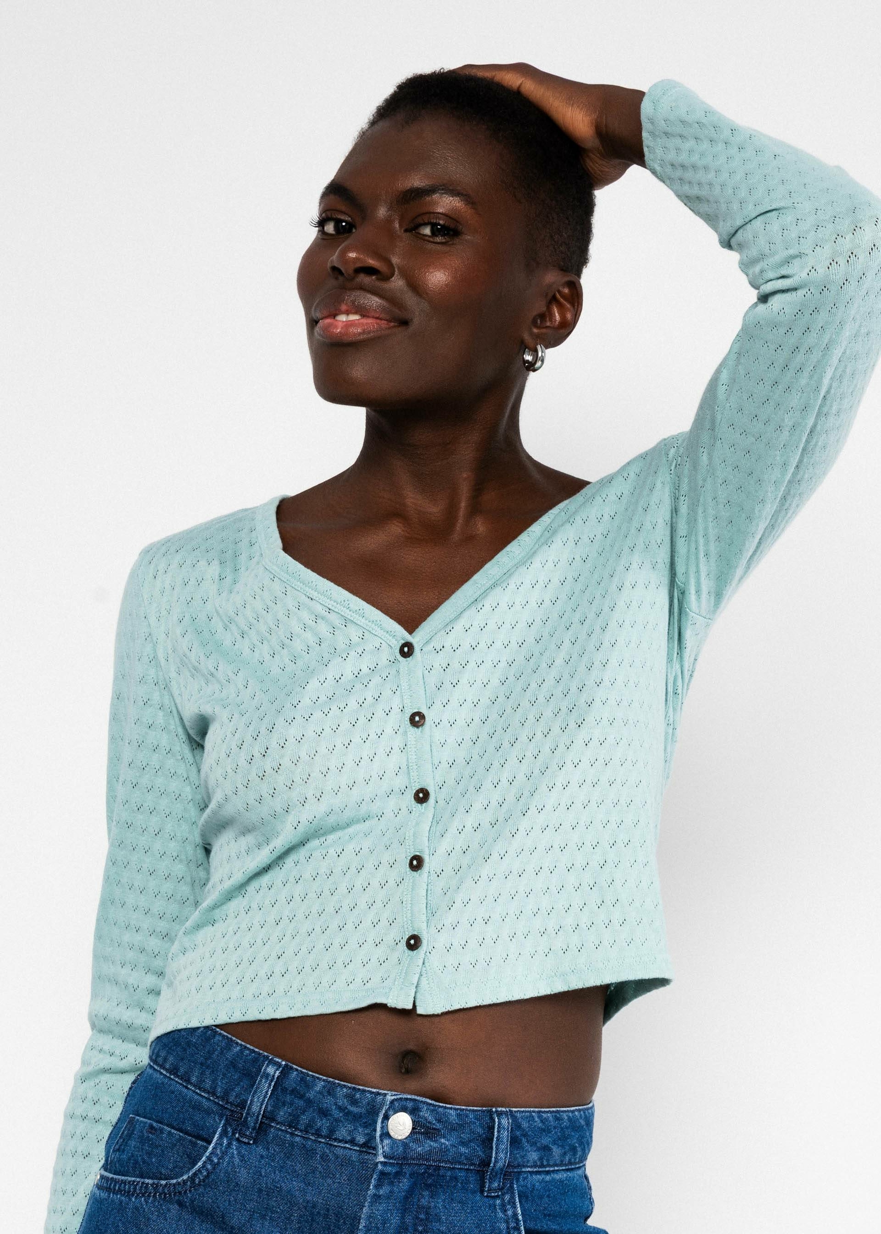 Cardigan-filigree-cardymagic-cat-s-paw-petrol-coton-biologique-Blutsgeschwister04