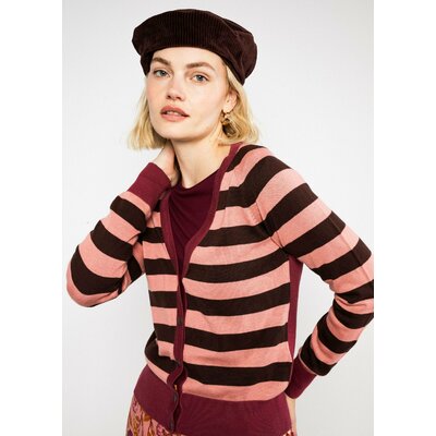 Beret-d-amour-brown-velours-coton-biologique-polyester-recyclé-blutsgeschwister01