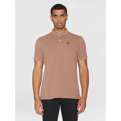 Polo Toke - Chocolate malt - coton biologique - Knowledge Cotton Apparel 01