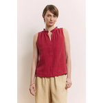 Blouse-Lauraa-garnet-red-coton-biologique-Tranquillo02