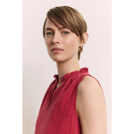 Blouse-Lauraa-garnet-red-coton-biologique-Tranquillo01