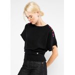 Cardigan-picnic-friend-elegant-lady-in-black-black-coton-biologique-tencel-lyocell-Blutsgeschwister01