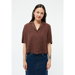 Chemisier-Carol-Chocolate-brown-lin-Givn01