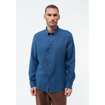 Chemise-Kent-Blazing-blue-lin-Givn01