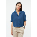 Chemisier-Carol-Blazing-blue-lin-Givn01