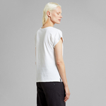 T-shirt Visby Wine - blanc - coton biologique - Dedicated 04