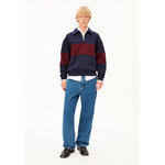 Sweat-Brady-Waarlo-tinted-navy-velvet-red-coton-biologique-Armed-Angels03