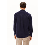 Chemise-Ben-velours-tinted-navy-coton-biologique-Armed-Angels04