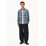 Chemise-Baptise-cotton-check-tinted-navy-coton-biologique-Armed-Angels03
